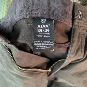 KUHL MENS PANTS 34 X 34